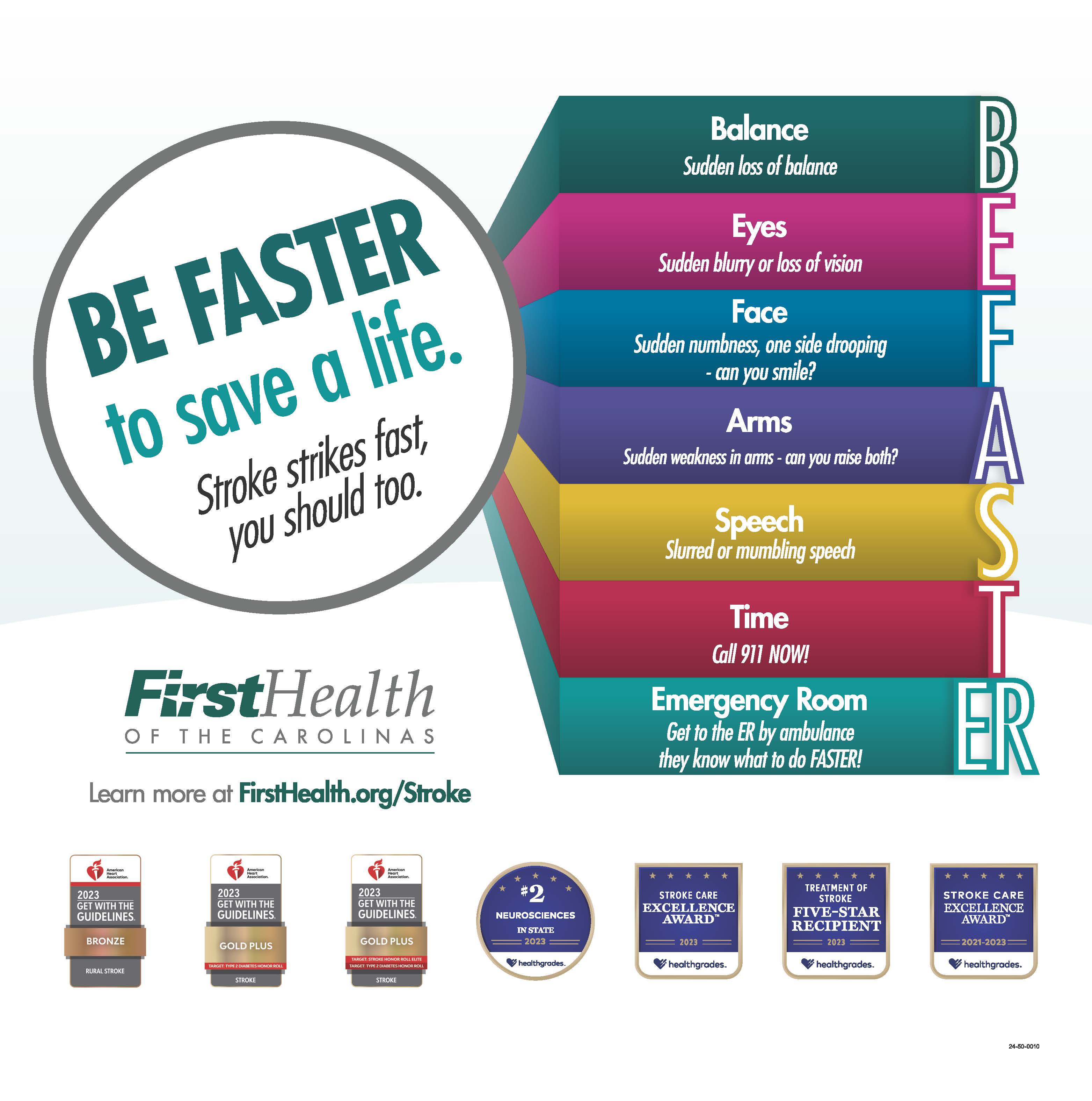 BE FASTER Stroke Graphic